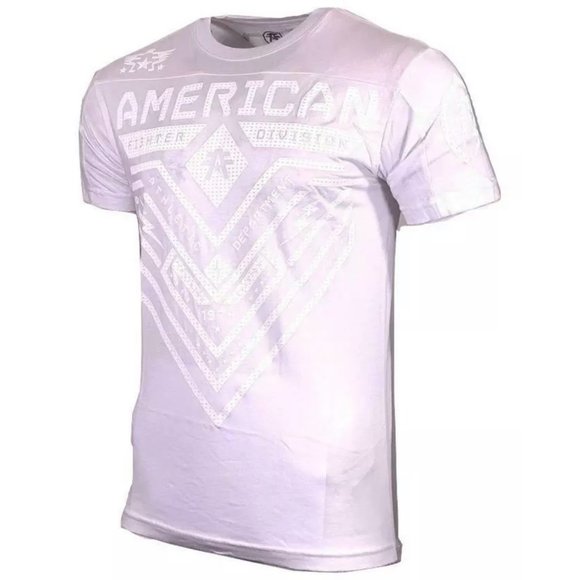 AMERICAN FIGHTER Men's T-Shirt S/S CRYSTAL RIVER - Picture 7 of 9